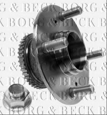 BORG & BECK bbk1276 -  Комплектующие, колодки дискового тормоза